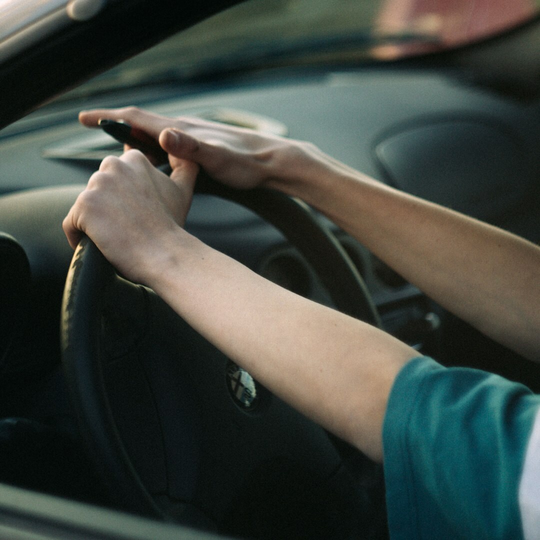Female driving instructor professional portrait
